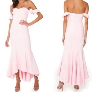 LIKELY x Revolve Sunset Gown Dress Petal Pink Bridesmaid Wedding Prom NWT SZ 6